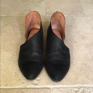 Free People Black Royale Flats